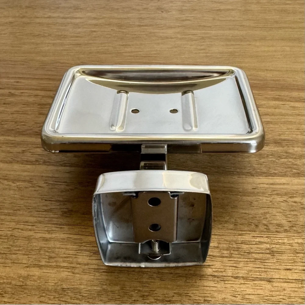 Moen P1760 Stainless Steel‎ Wallmount Soap Holder, Stainless